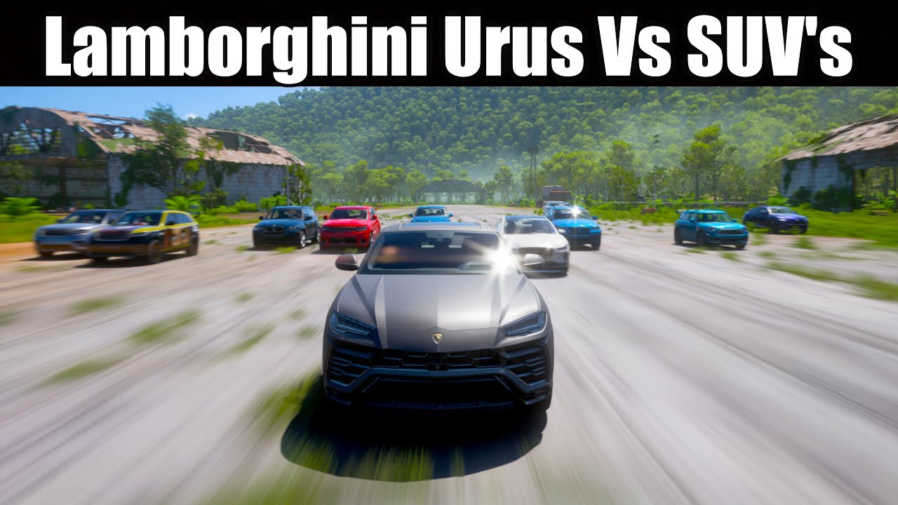 Forza Horizon 5 || Lamborghini Urus Vs World OF SUV's || Drag Race Between SUV's || Urus Unbeatable?