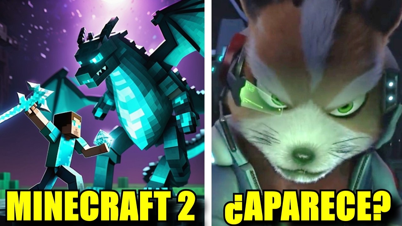 ENDER DRAGON EN MINECRAFT 2, ¿FOX EN SUPER MARIO GALAXY?, BEN 10 SERIE FILTRADA