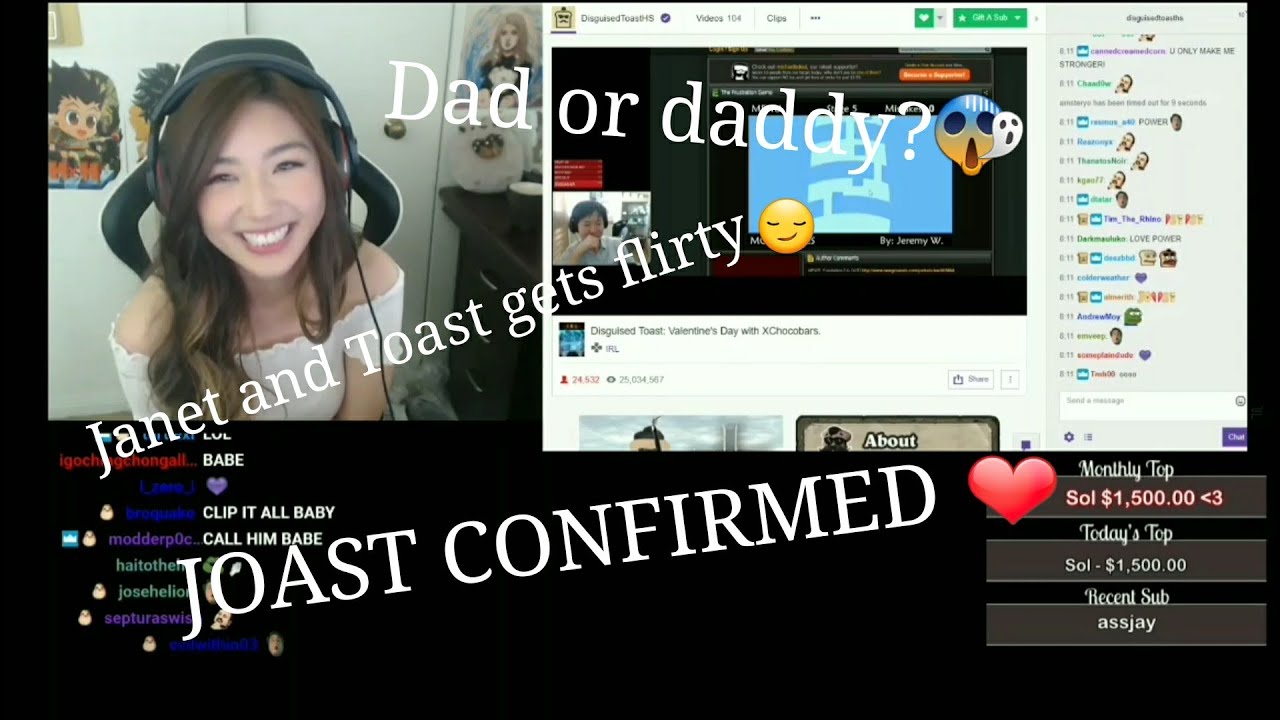 HAPPY JOAST DAY! Valentines day Janet POV. Janets calls toast babe?!? Confirmed JOAST