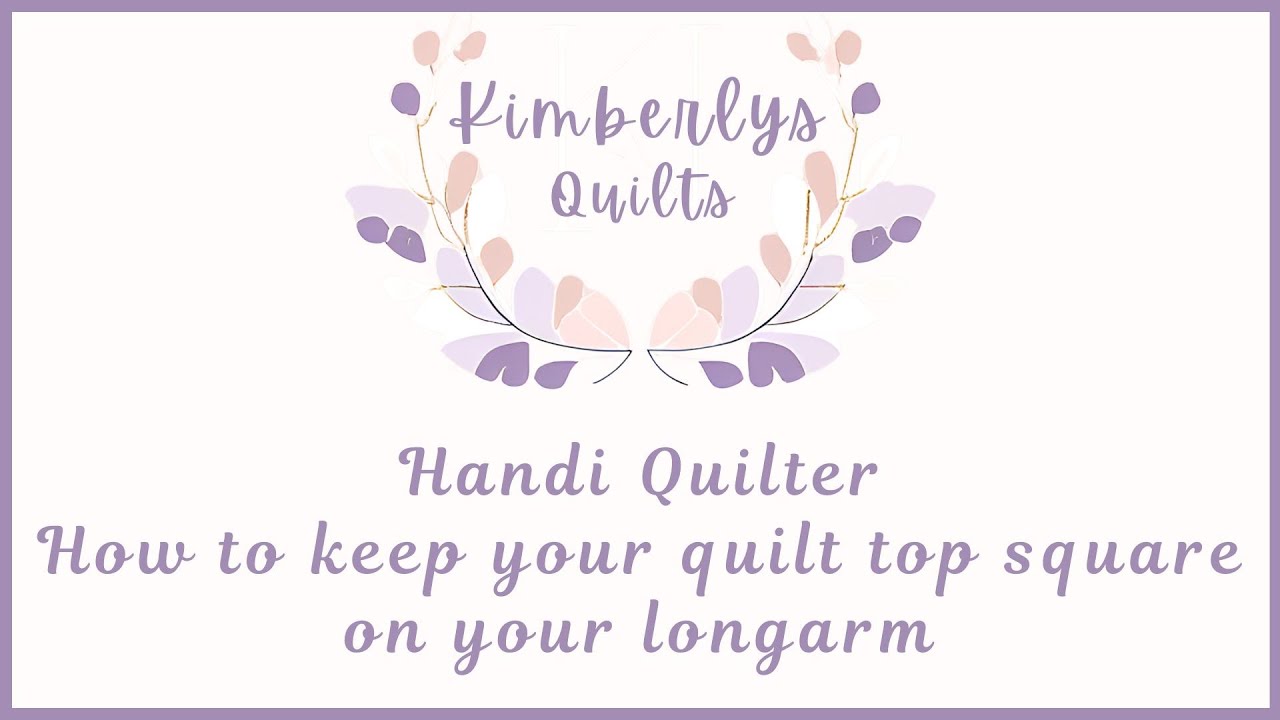 HQ   How to keep your quilt top straight