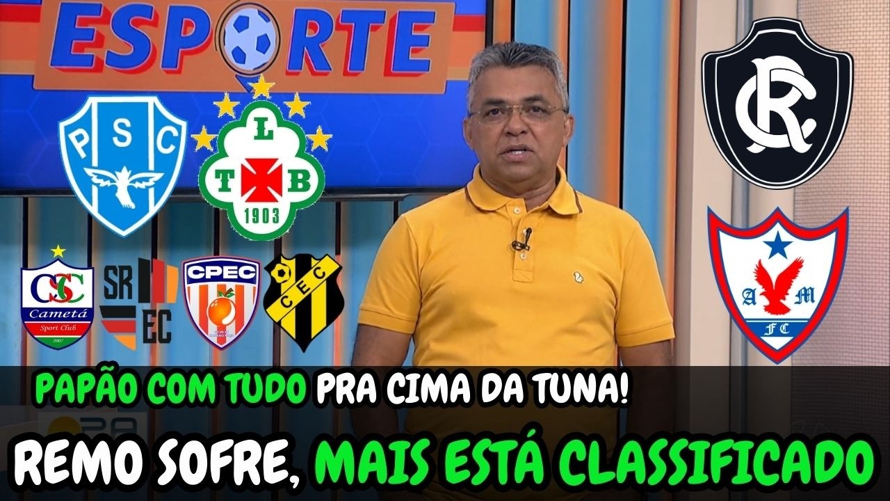 BOM DIA PARÁ | 19/02/2026  REMO VENCE O ÁGUIA NOS PENALTIS | PAYSANDU VAI PRA CIMA DA TUNA