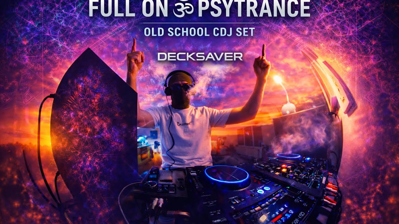 DECKSAVER – FULL ON ॐ PSYTRANCE LIVE CDJ SET 2026 (150 BPM) | OLD SCHOOL