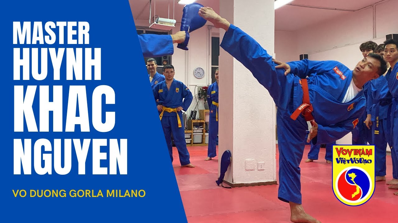Vovinam - Master Huynh Khac Nguyen a Milano - Da Lai