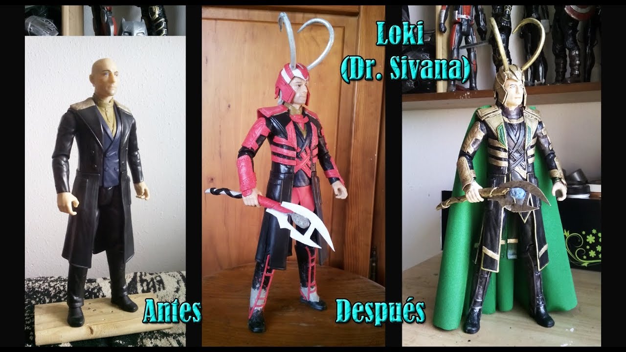 Loki Custom (Base Sivana-Mattel).