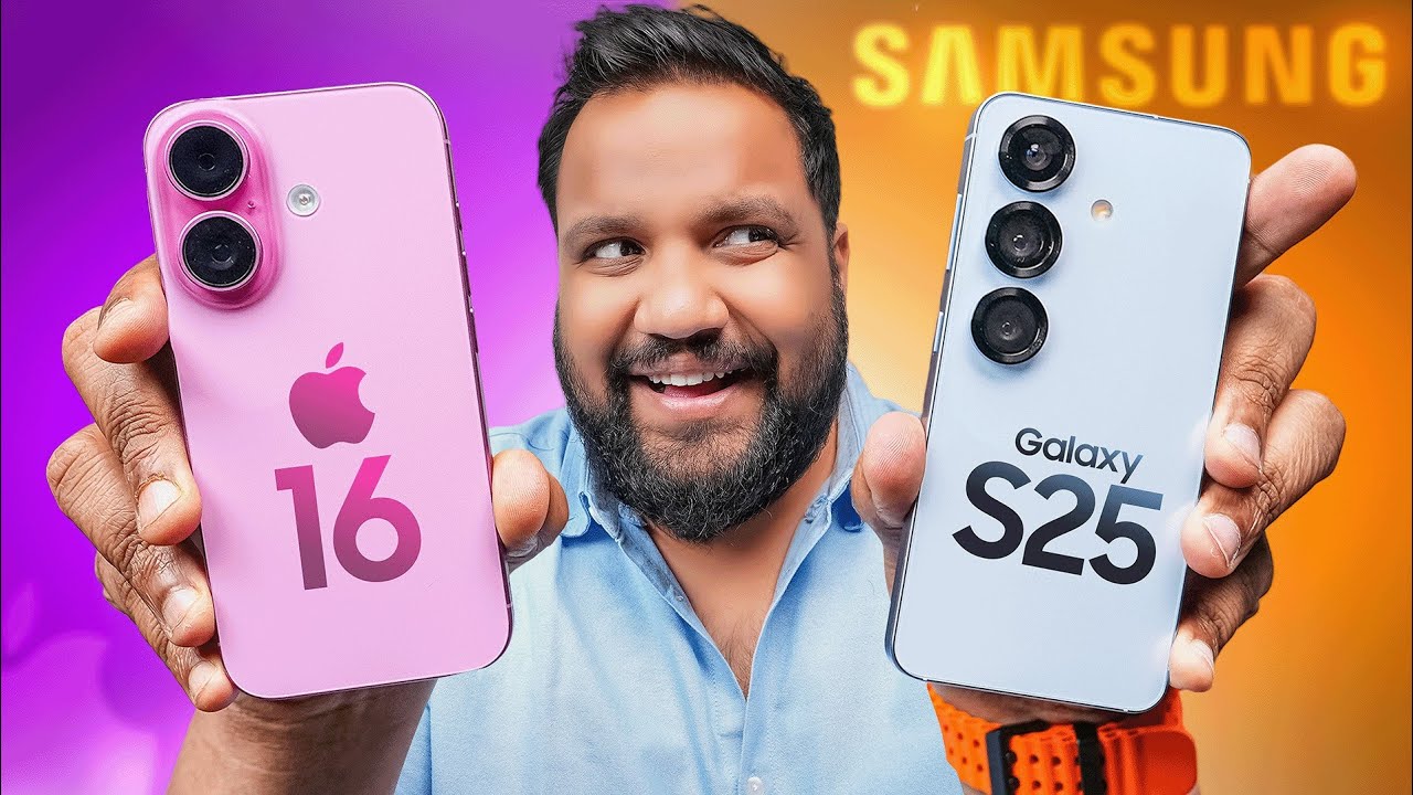iPhone 16 vs Galaxy S25 Full Comparison - Which Base Flagship Should You Buy in 2025?
