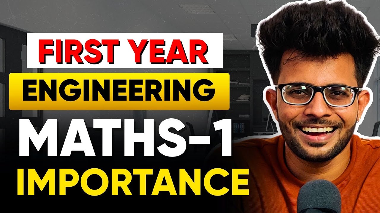 How to Pass Engineering Maths 1 | First year Engineering | Maths 1 Importance |  | MU 2025 👨&zwj;💻🔥