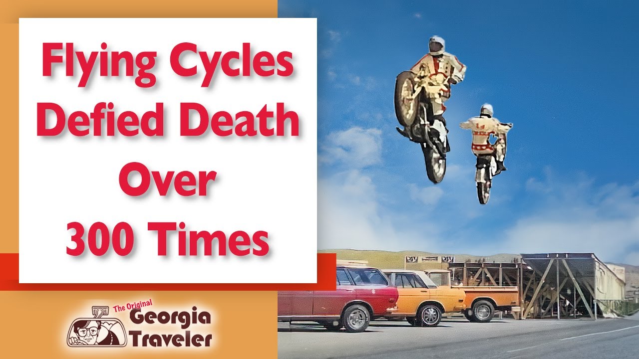 Daredevil Motorcycle Stunt Riders Did THIS Over 300 Times – the Original Georgia Traveler WSB-TV