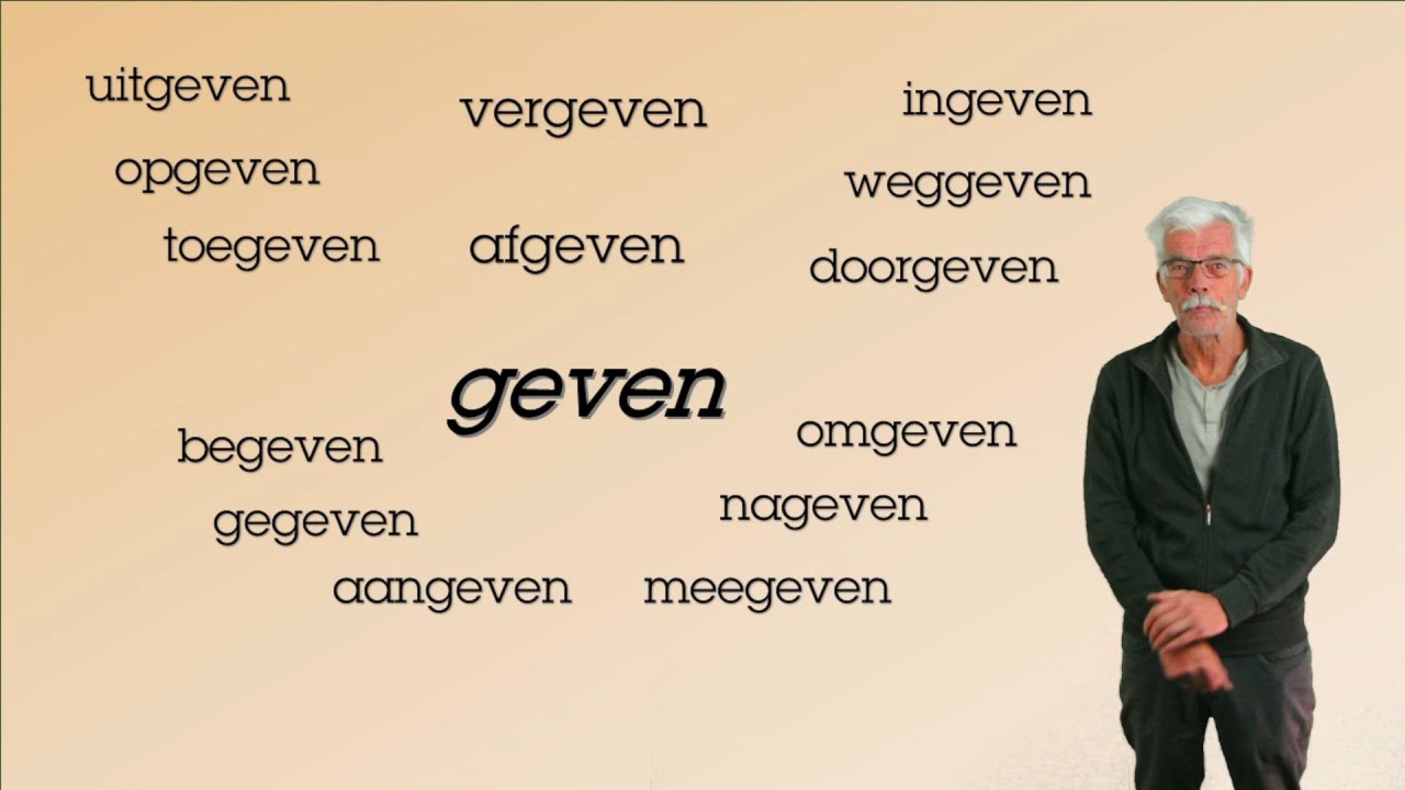 Niveau A1/A2/B1: het werkwoord 'geven'