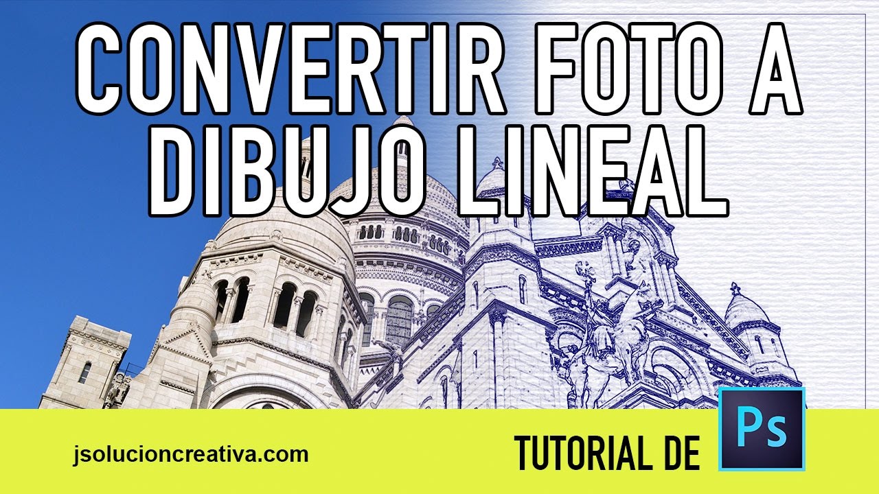 Cómo convertir una fotografía a dubujo lineal