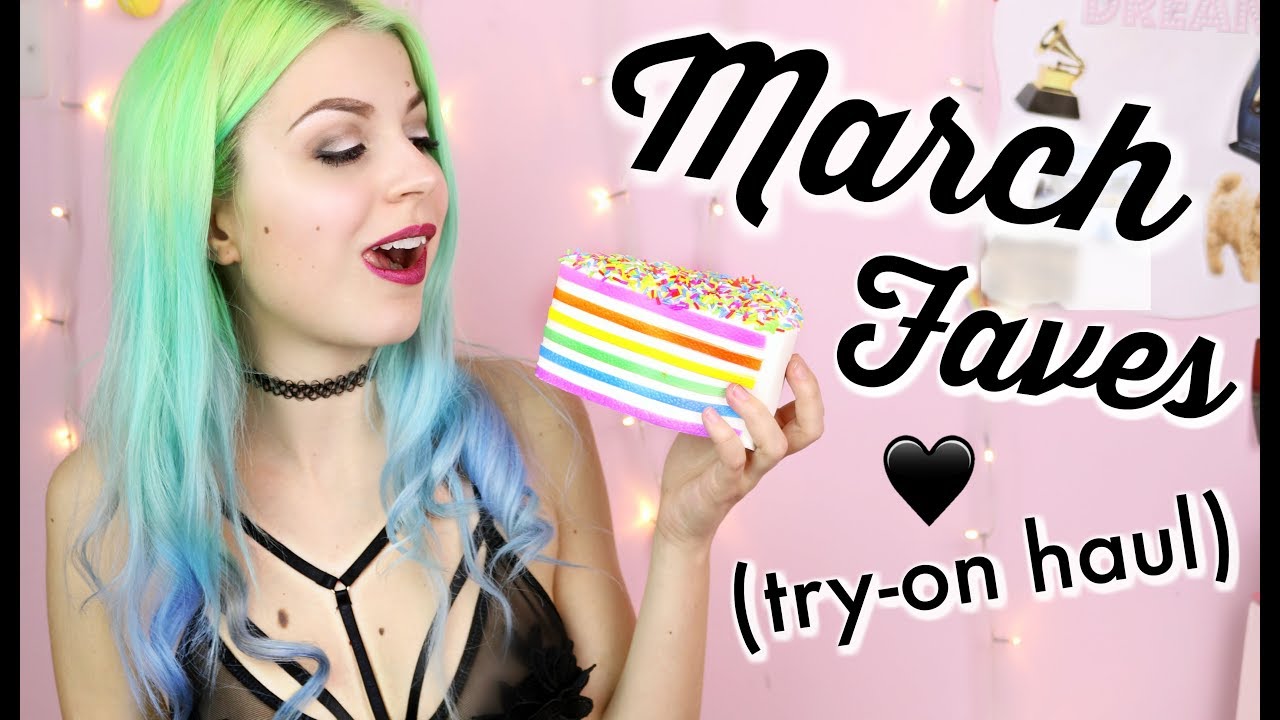 Alternative/ Goth Haul - March Favorites