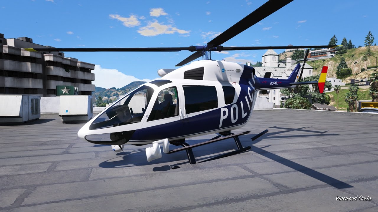 GTA V LSPDFR: Dia 56 Helicoptero del CNP