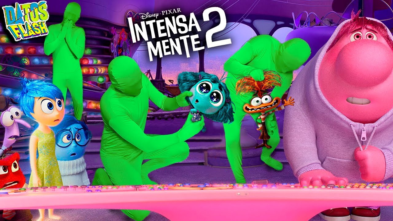 😱​Veamos "INTENSAMENTE 2" pero sin EFECTOS ESPECIALES!!-MAKING OF