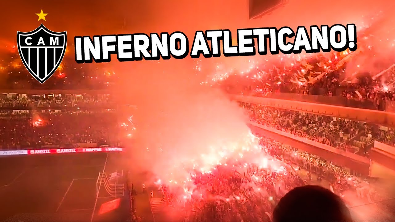 Torcida do Galo fez uma FESTA ABSURDA na Libertadores! 🔥Atlético Mineiro x River Plate