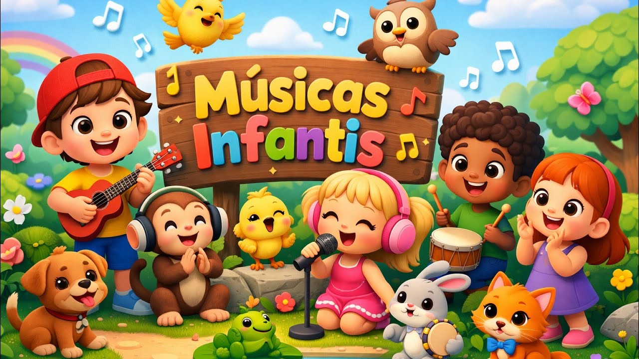 45 MINUTOS DE MÚSICAS INFANTIS 🎶 MÚSICAS PARA CRIANÇAS 🎶 TIA SHIRLEY 