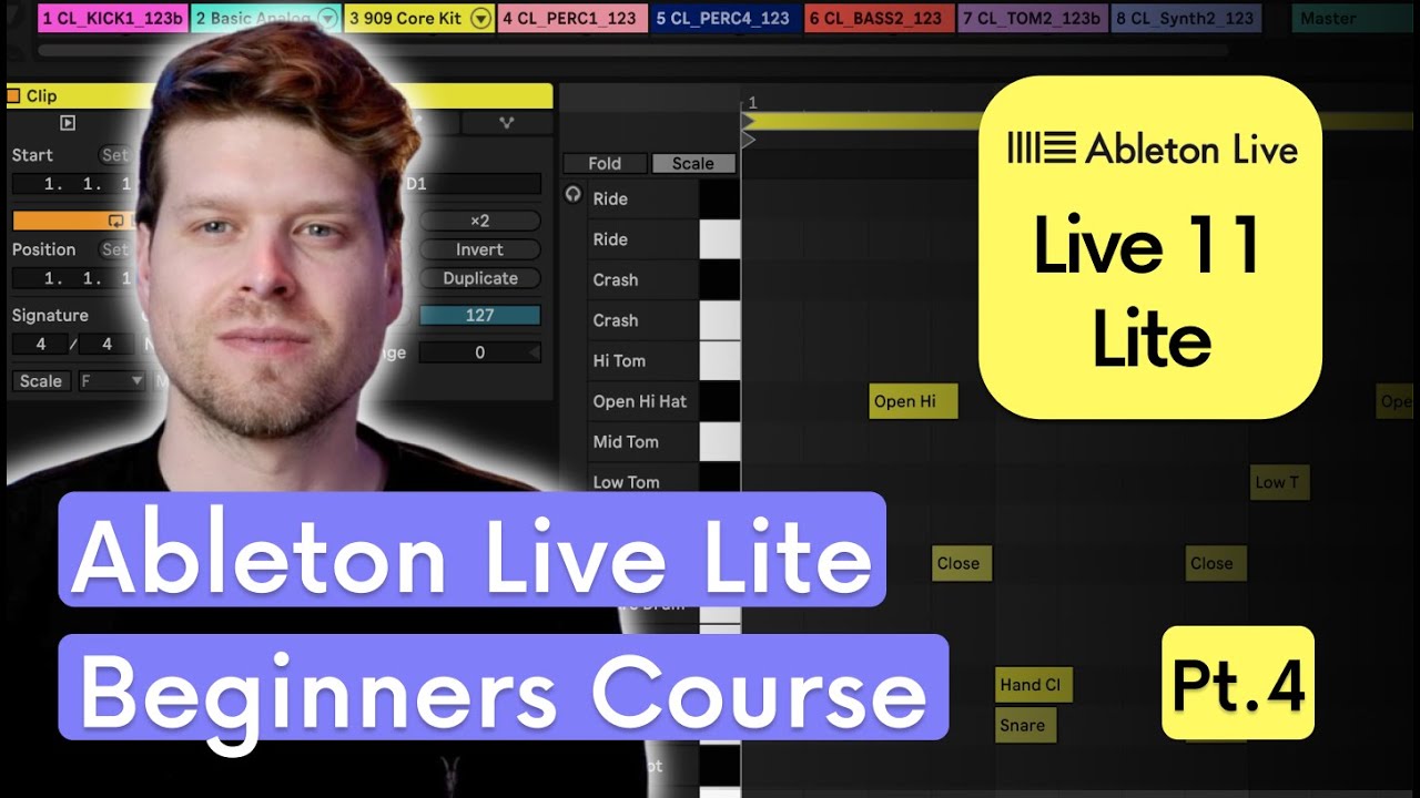 Ableton Live Lite для начинающих: создание битов