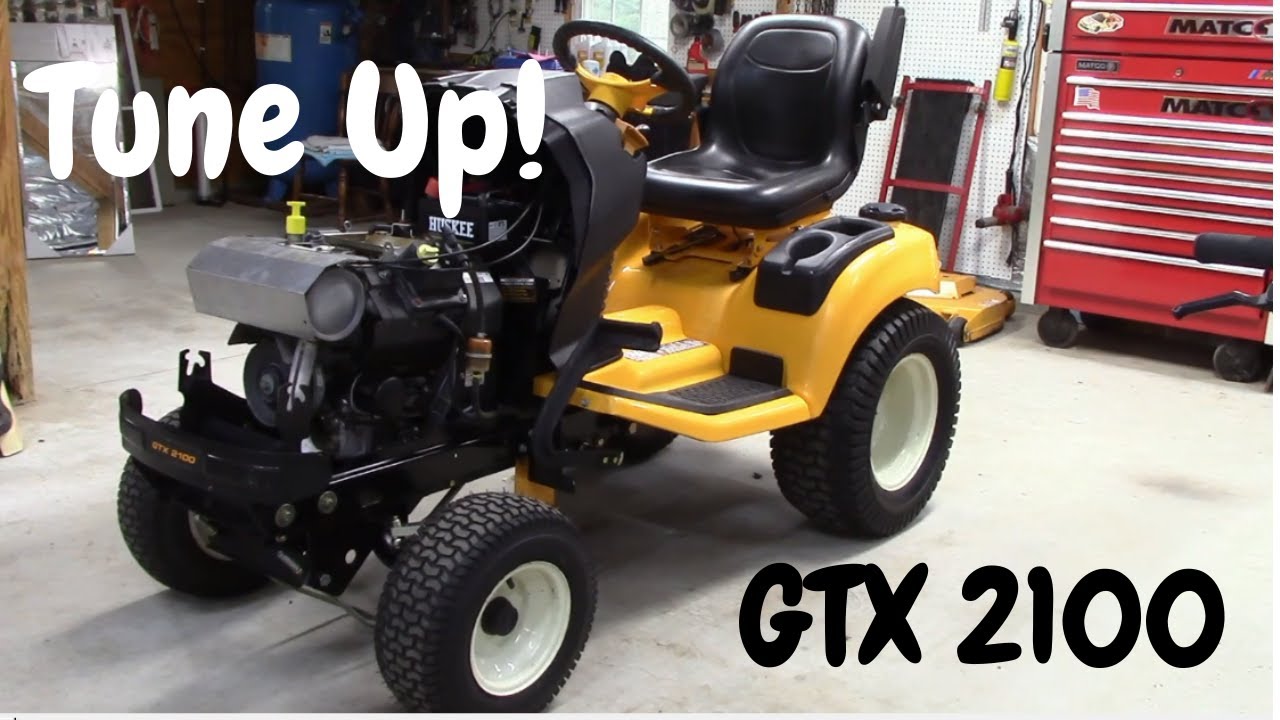 Tuning up a Cub Cadet GTX2100