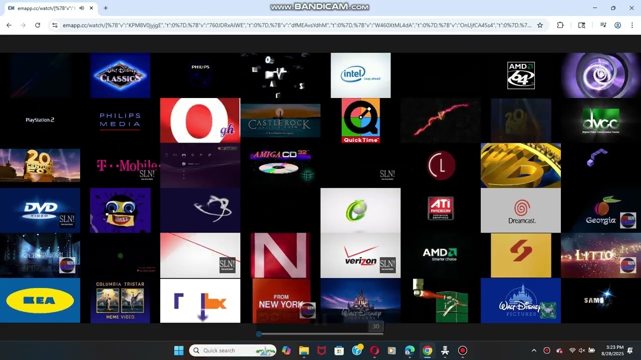 a mixup of logos