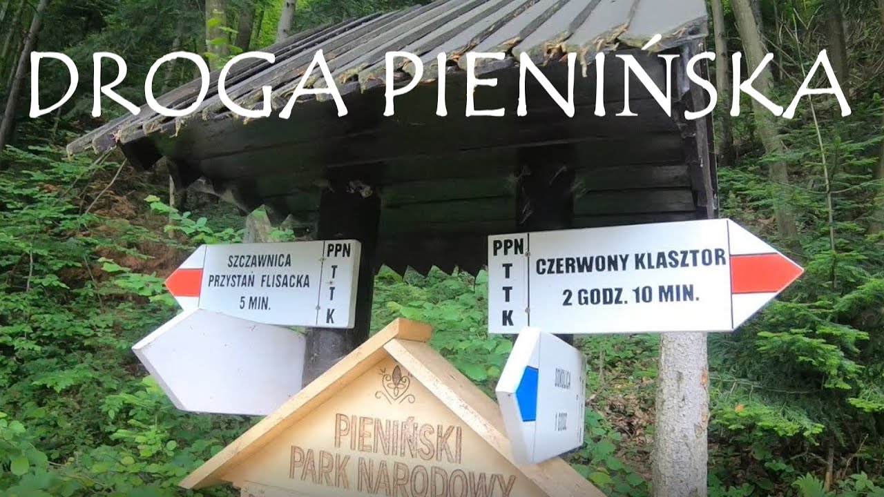 Droga Pienińska .Trasa rowerowa. Od Szczawnicy do Czerwonego Klasztoru, wzdłuż Przełomu Dunajca.