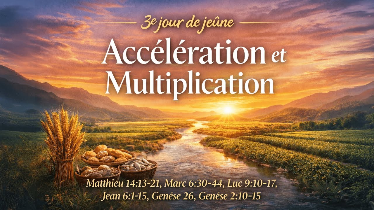 Jour 3, Je&ucirc;ne: Acc&eacute;l&eacute;ration et Multiplication /18H00/21-01-2026/Rev Joseph-Calvin TSESSIDE