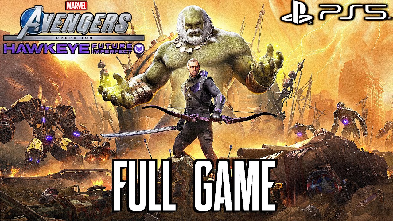 Marvel's Avengers Hawkeye DLC - Gameplay Walkthrough FULL GAME (4K 60FPS) PS5 Remastered