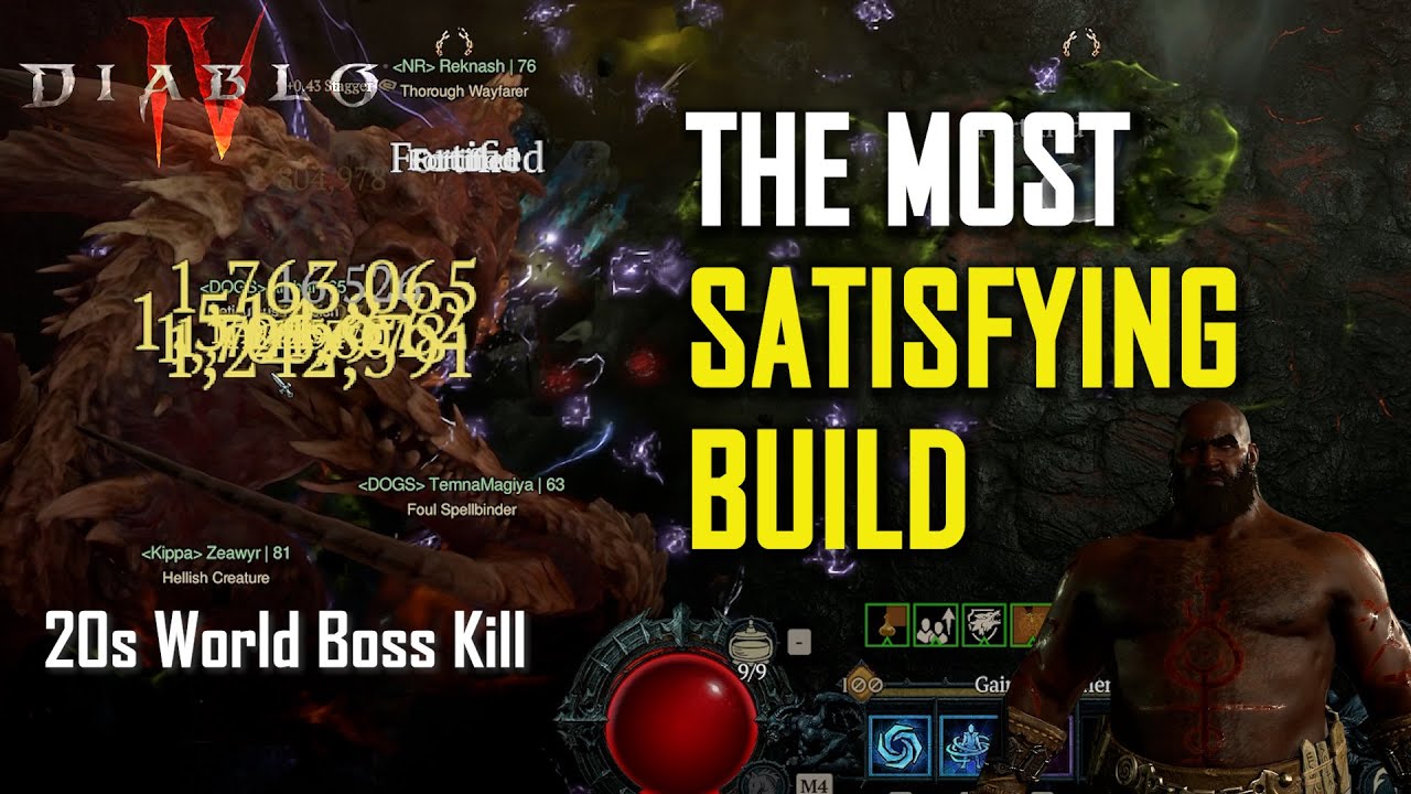 The BEST Lightning Build For Druid | Complete Guide | Diablo 4