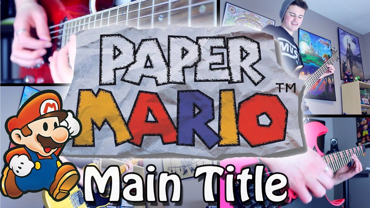 Main Title - Paper Mario (Rock/Metal) Guitar Cover