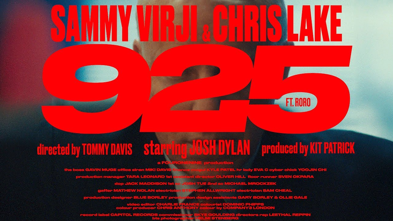 Sammy Virji & Chris Lake ft. RoRo - 925 (Official Video)