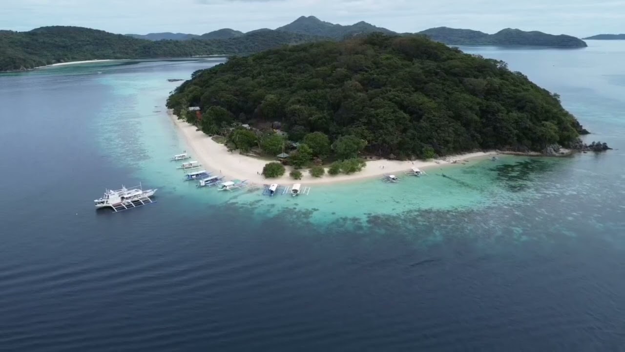 #coron palawan philippines,#highlights ,#atwayan beach 🏖️🌊