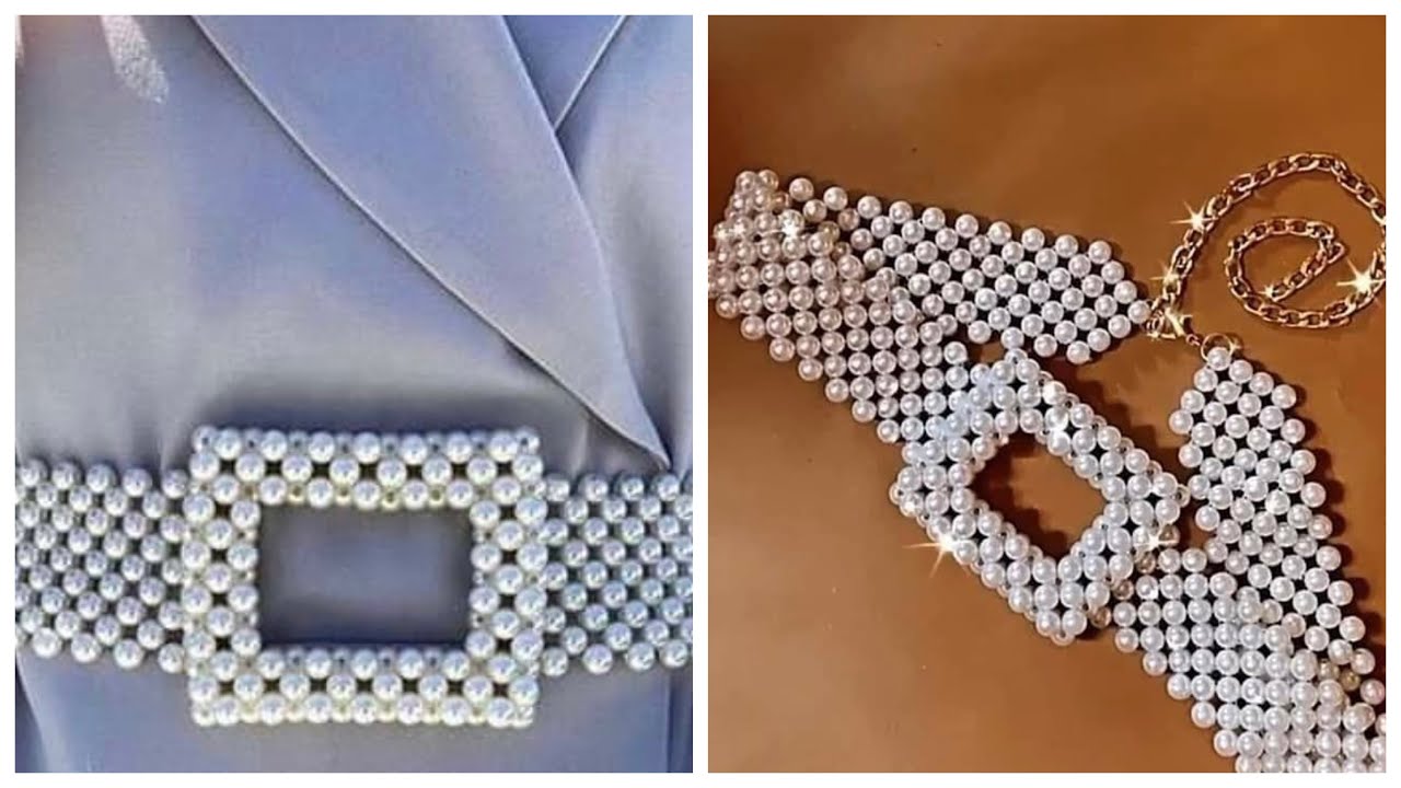 DIY WAIST BEAD BELT// HOW TO MAKE A FASHIONABLE BEAD BELT
