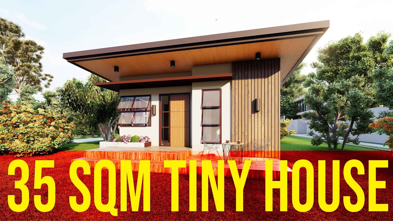 PINOY SMALL HOUSE DESIGN 35 SQM - MY HOME PH