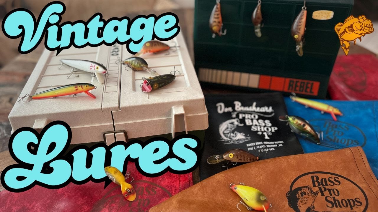 Vintage Fishing Lure Estate Sale Finds - Do These Old Lures Still Catch Fish?