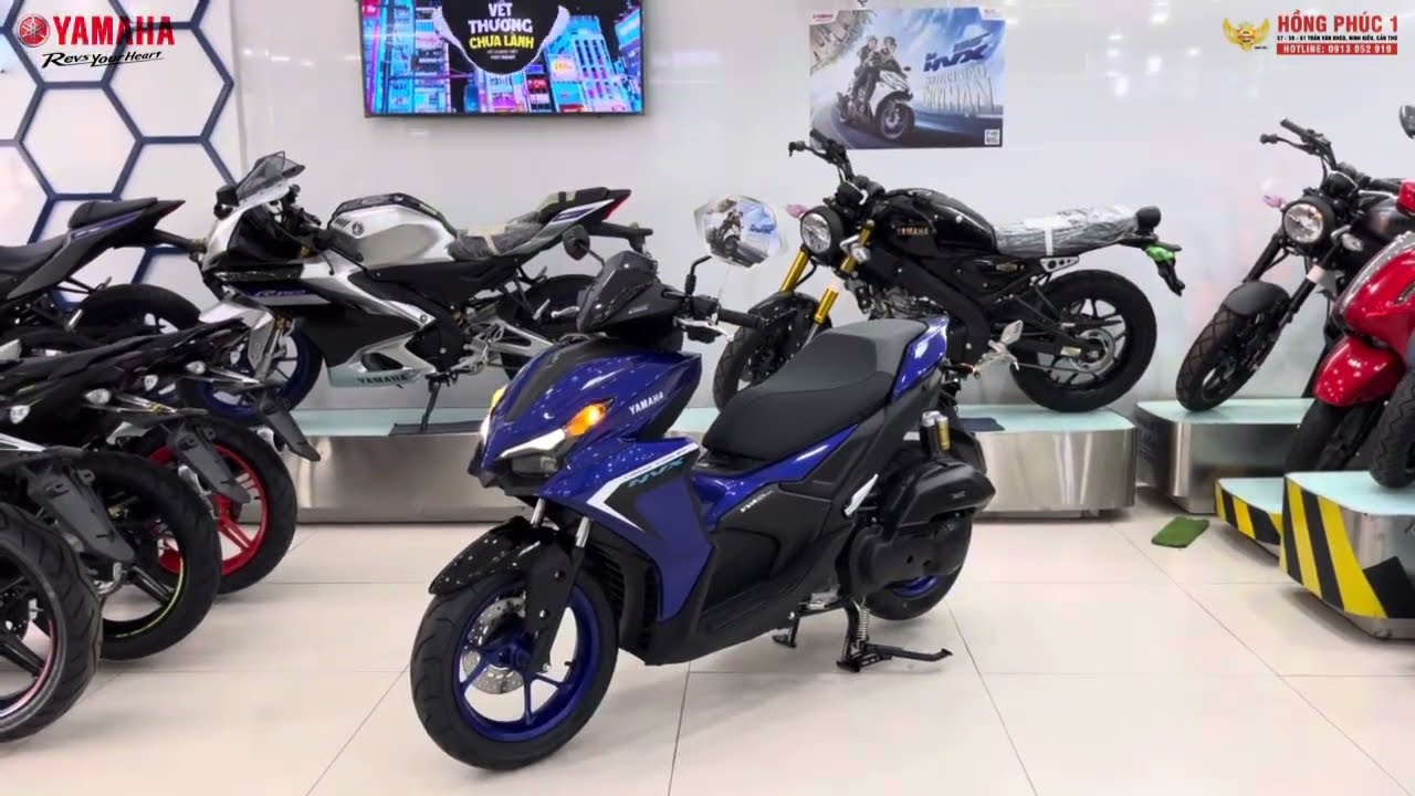 NVX V3 2025 PHIÊN BẢN CAO CẤP NHẤT XANH GP|YAMAHA TOWN HỒNG PHÚC 1-CẦN THƠ