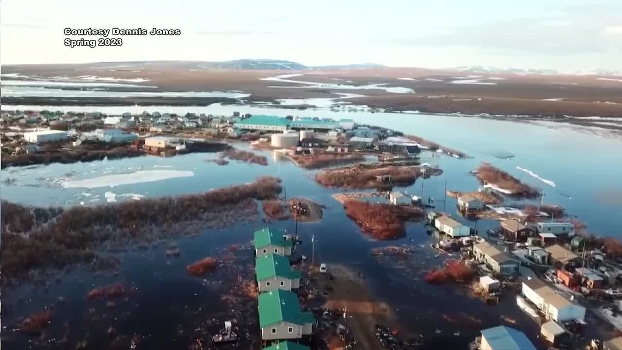 Национальная метеорологическая служба предупреждает о возможном образовании ледяных заторов и нав...