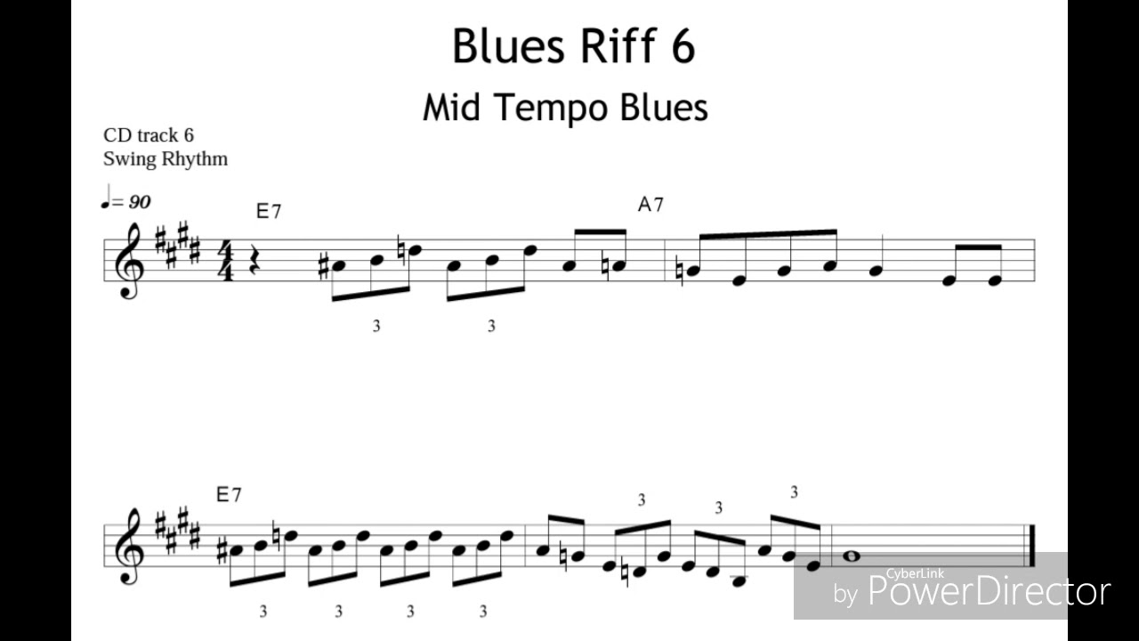 100 Ultimate Blues Riffs for Alto Saxophone Beginner Series