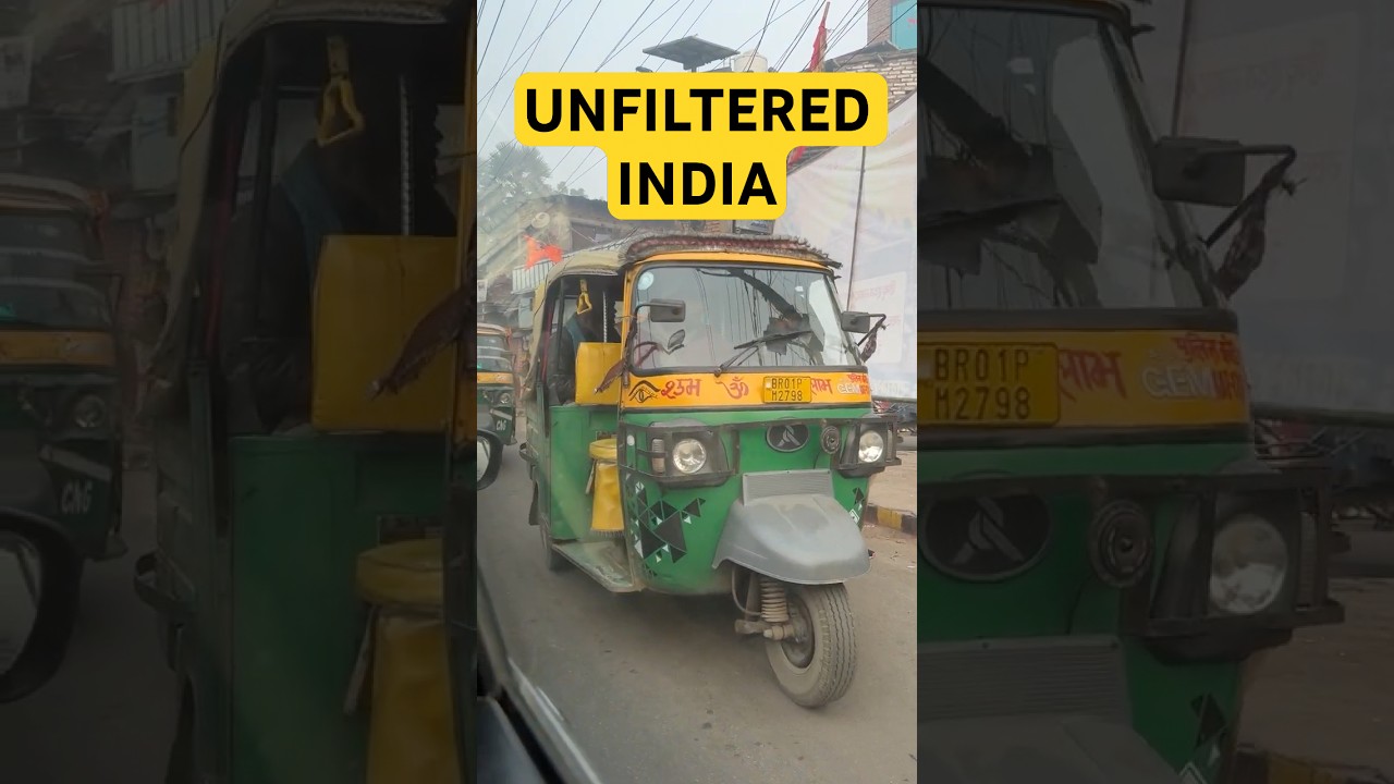 Driving through Streets of Patna 1 of 2