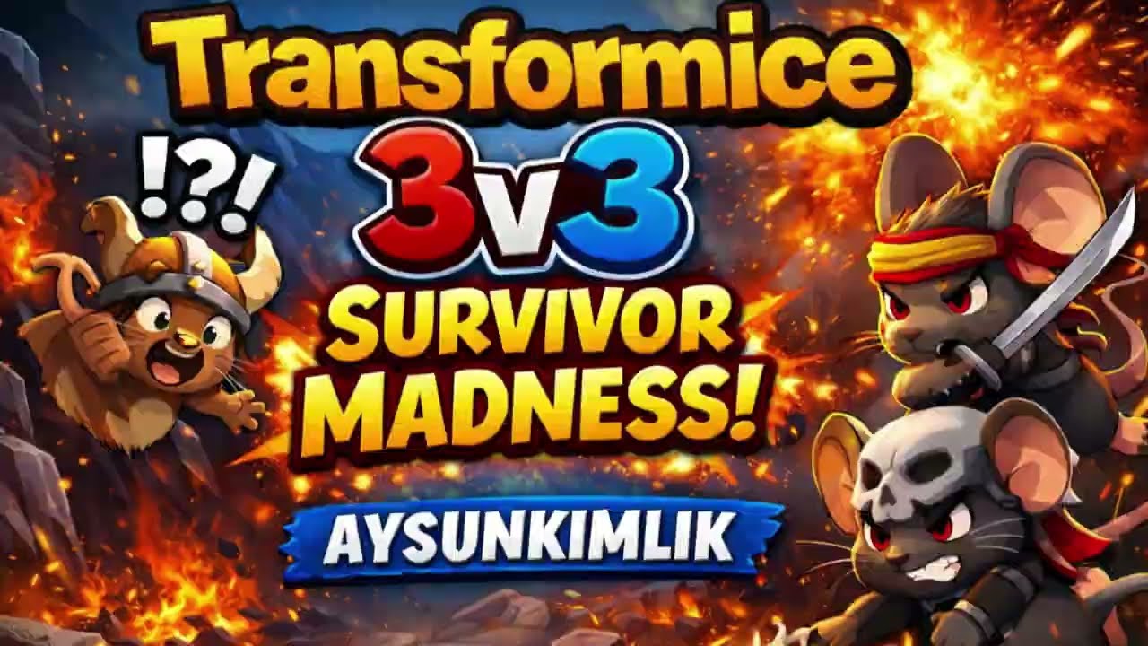 👉 And Then We Lost It | Transformice 3v3 Survivor