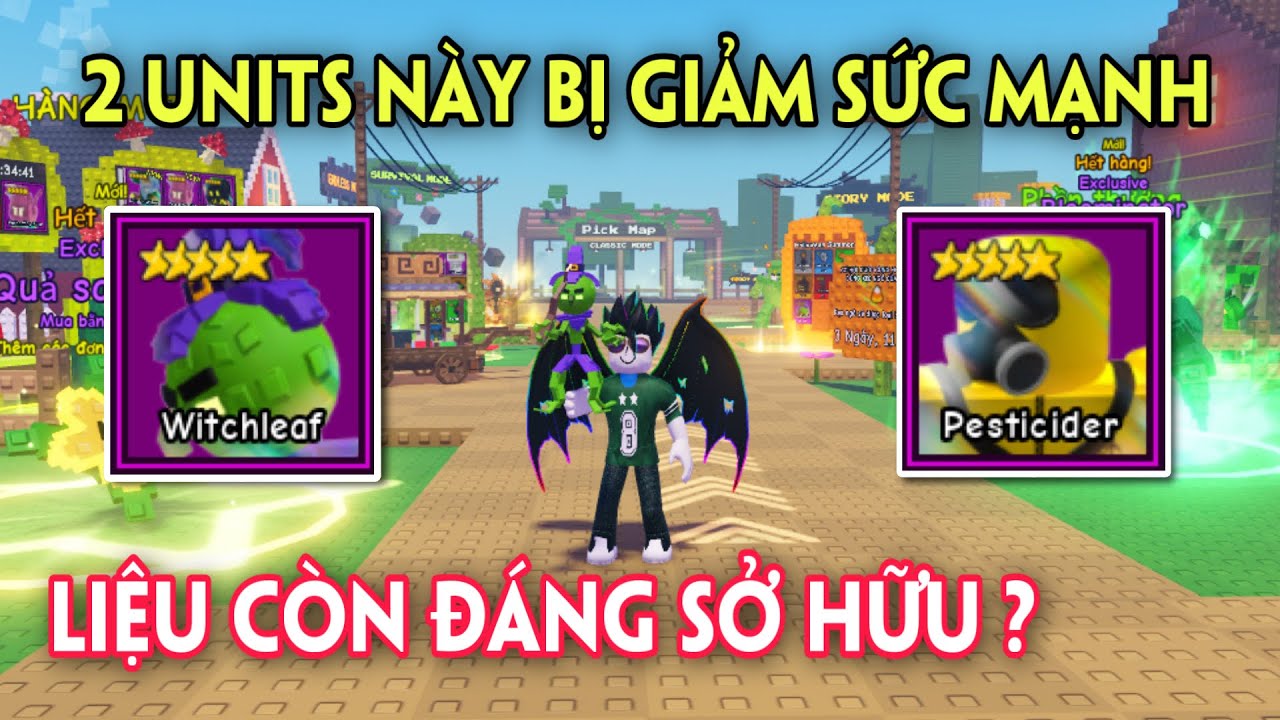 GARDEN TOWER DEFENSE - BẤT NGỜ WITCH LEAF VÀ PESTICIDER BỊ GIẢM SỨC MẠNH #39