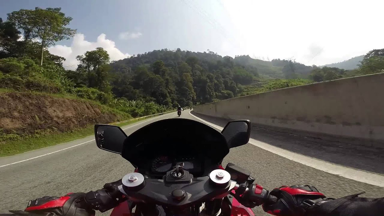 ON BOARD NAZA BLADE 650R santai ride Lentang