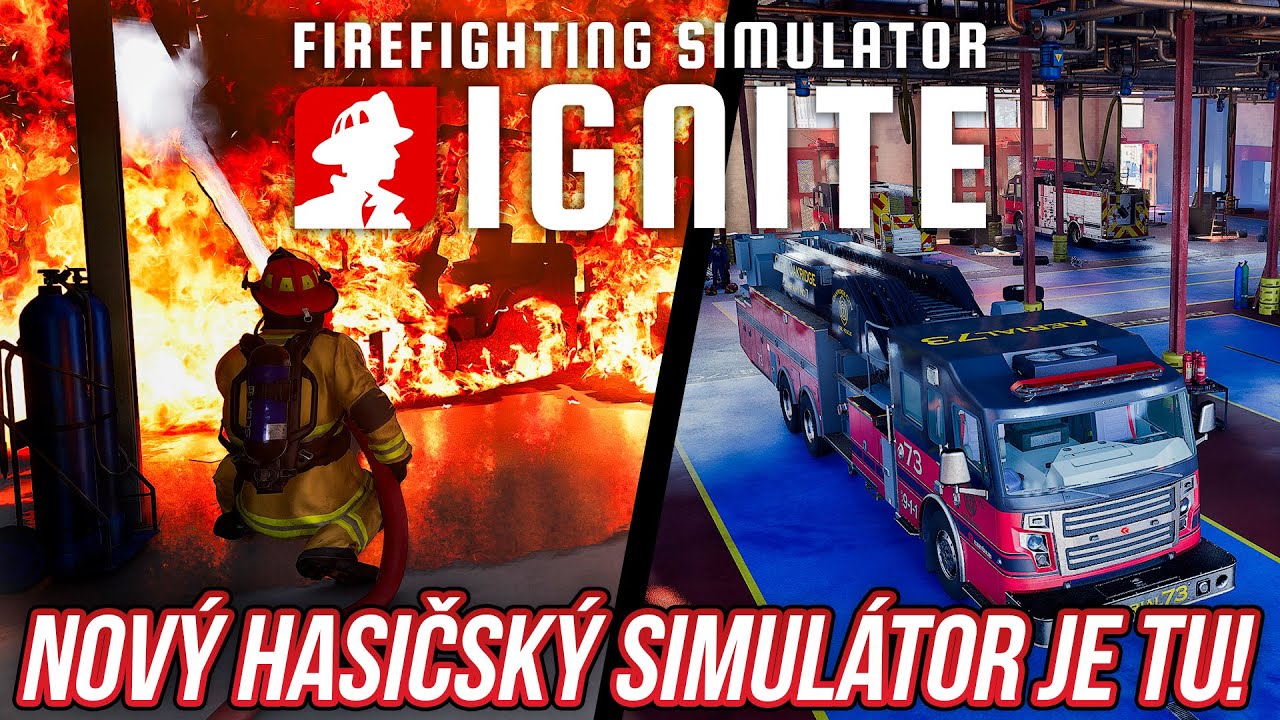 NOV&Yacute; HASIČSK&Yacute; SIMUL&Aacute;TOR JE TU! | Firefighting Simulator Ignite #01