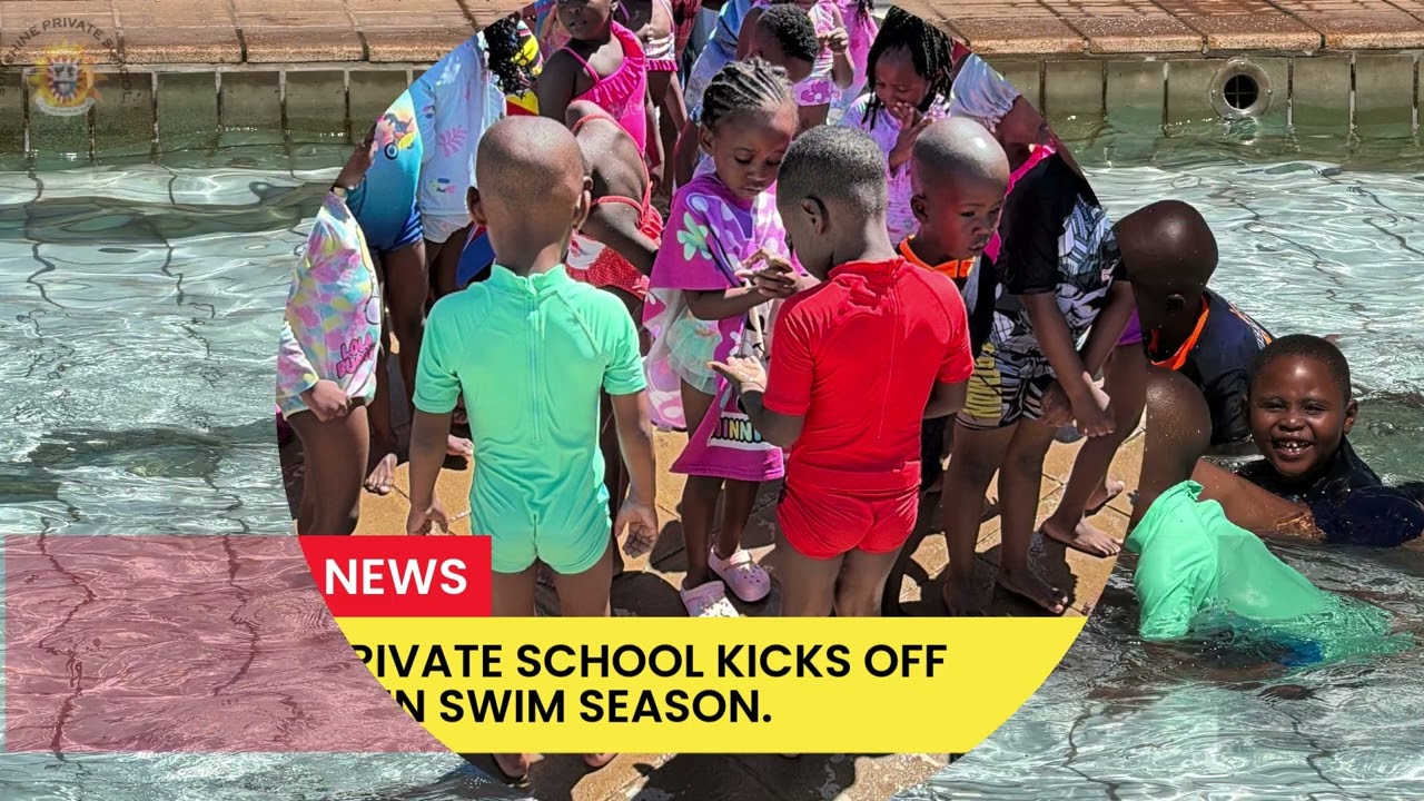 swimming season has started for Kindergarten and preprimary