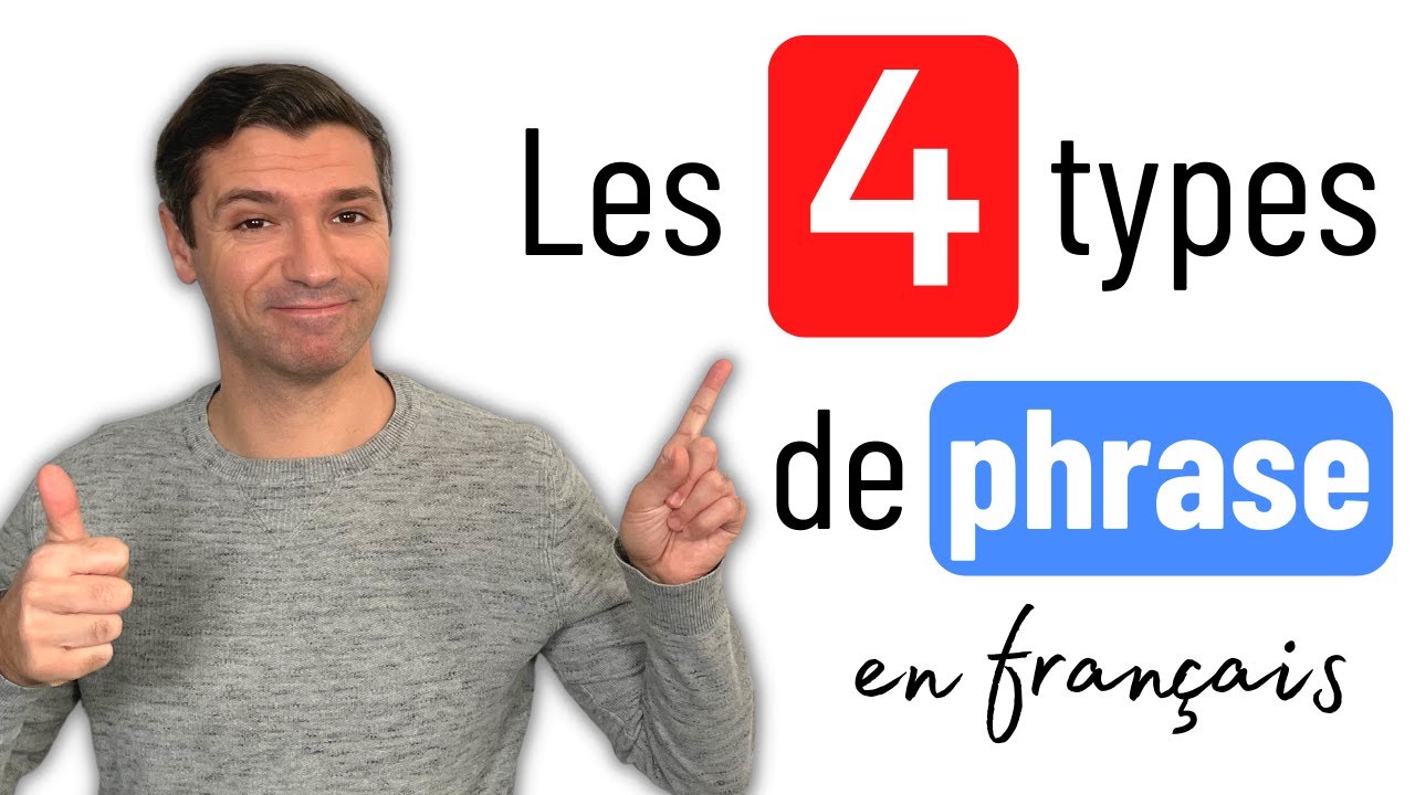 Phon&eacute;tique fran&ccedil;aise - Les types de phrase et leur intonation en 3 min !