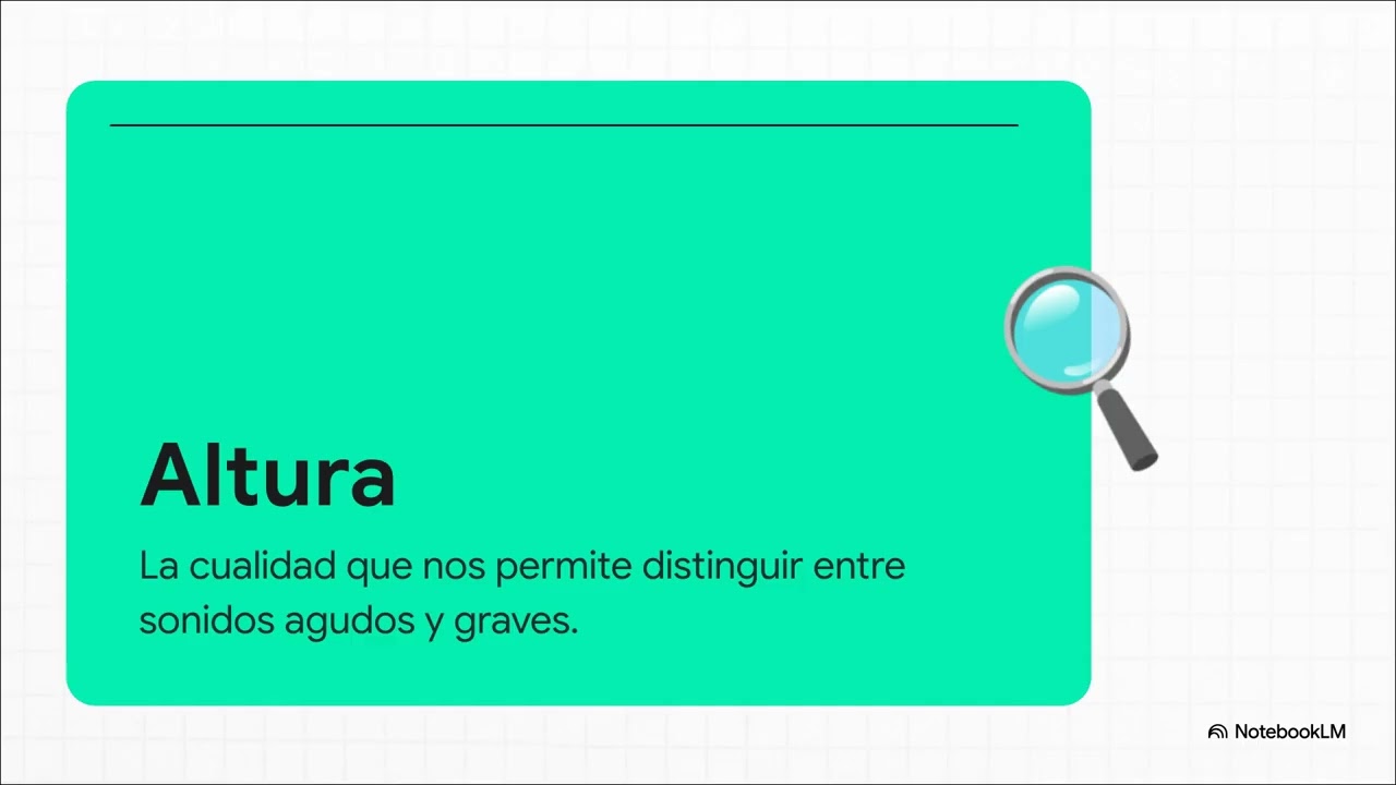 Las cualidades del sonido