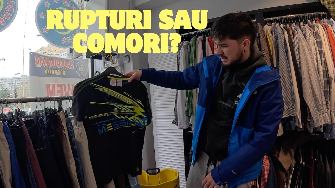Thriftuiala. Ce comori mai găsim prin Second Hand-uri ? București.
