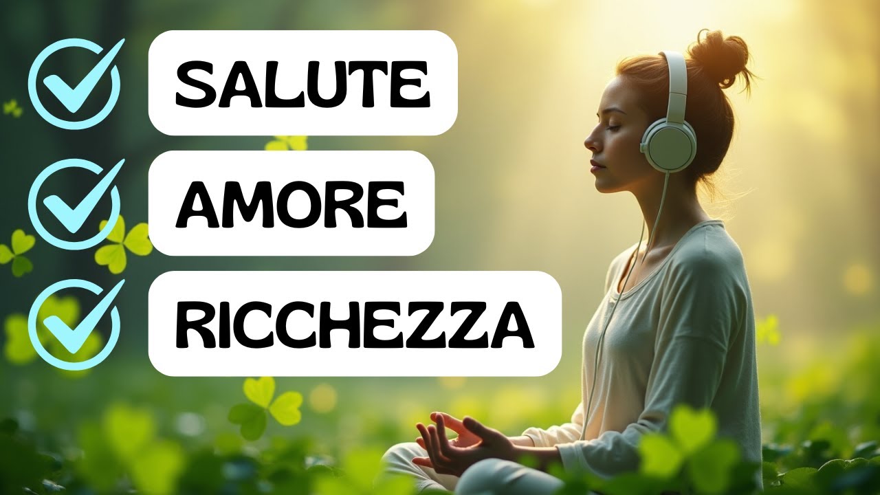 Subliminal SALUTE, AMORE & RICCHEZZA &ndash; Audio di Abbondanza Universale