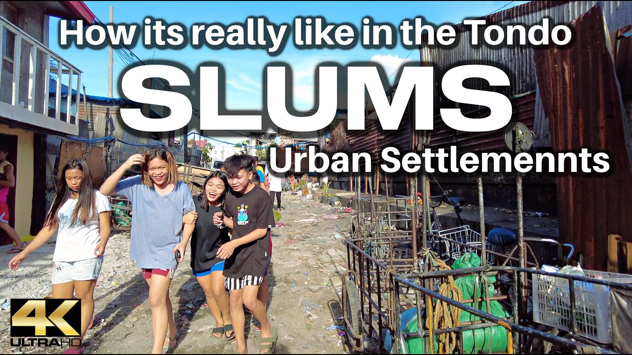 One Hour of TONDO Manila Philippines [4K]