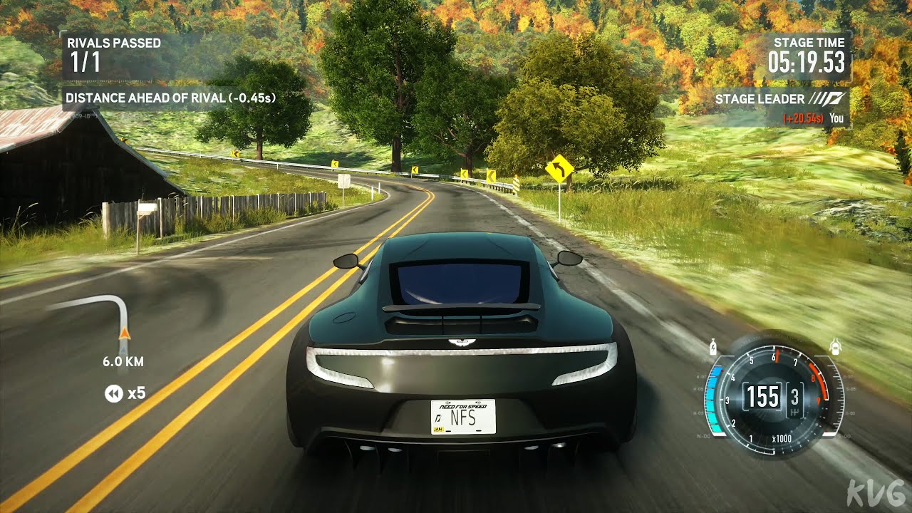 Need for Speed: The Run - Aston Martin One-77 (Style Bodykit) 2010 - Gameplay (PC UHD) [4K60FPS]