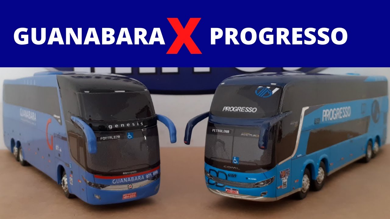Maiores empresas de ônibus do Nordeste, qual a sua preferida? Guanabara ou Progresso