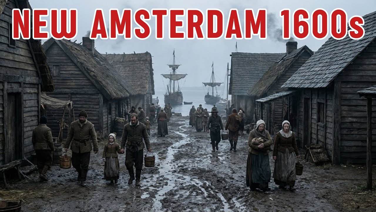 What New York Really Looked Like in the 1600s | AI Historical Reconstruction