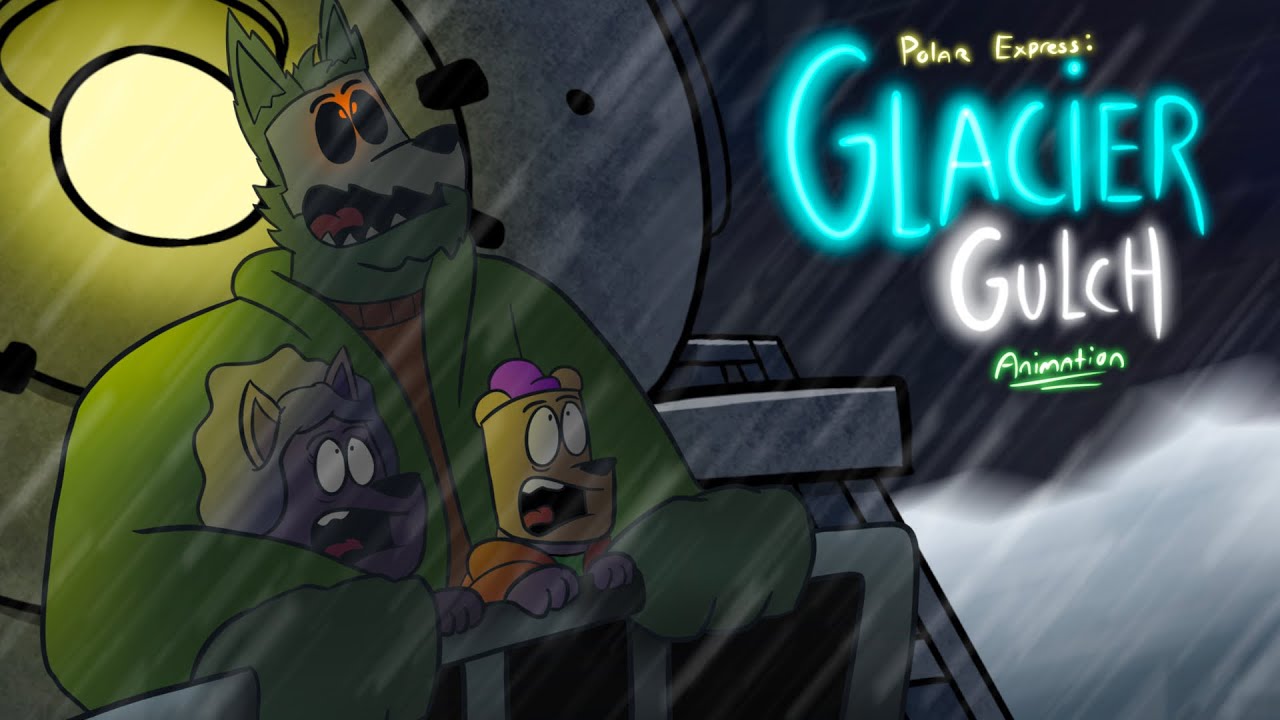 Freaks and Friends in polar express Glacier Gulch