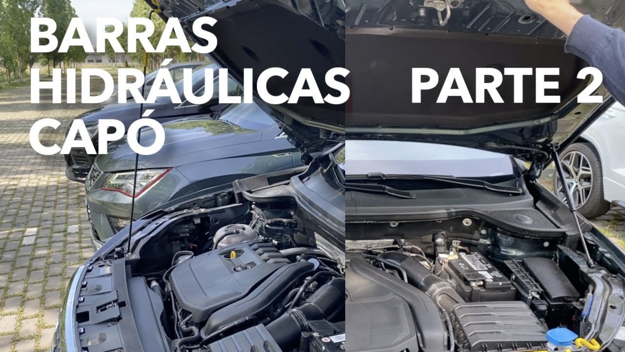 SEAT Ateca:  🔩 Barras hidráulicas capó (parte 2)